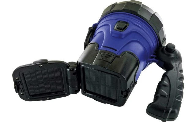 Schwaiger LED Arbeitsstrahler Mit Abnehmbarer Solarstation Blau / Schwarz 5 Schwaiger LED Arbeitsstrahler Mit Abnehmbarer Solarstation Blau / Schwarz – Bild 3