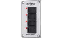 Votronic Schalter-Panel 4 S 12/24 Für Die Bordelektrik