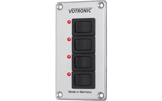 Votronic Schalter-Panel 4 S 12/24 Für Die Bordelektrik 3 Votronic Schalter-Panel 4 S 12/24 Für Die Bordelektrik