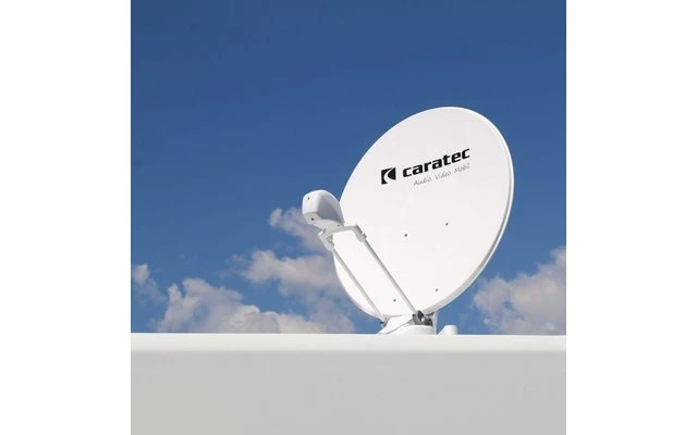 Caratec Sat Antenne CASAT850DT 85 Cm Twin LNB Weiß 3 Caratec Sat Antenne CASAT850DT 85 Cm Twin LNB Weiß