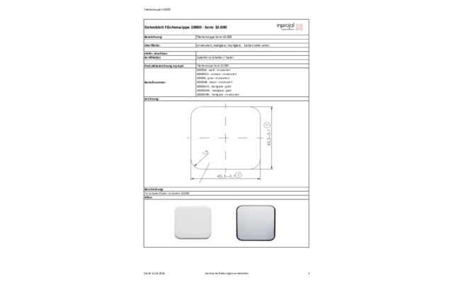 Inprojal System 10.000 Flächenwippe Für Wippschalter Weiß 6 Inprojal System 10.000 Flächenwippe Für Wippschalter Weiß – Bild 4