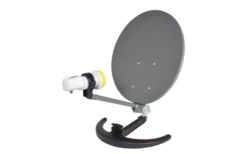 Travel TV Camping Set EasyFind Sat-Antenne Mit 24" Fernseher