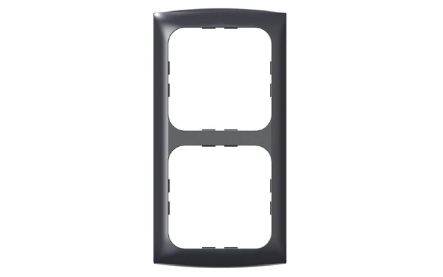 Inprojal System 10.000 Zweifachrahmen Softline Mattglänzend Struktur Altsilber 5 Inprojal System 10.000 Zweifachrahmen Softline Mattglänzend Struktur Altsilber – Bild 3