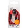 2GO USB Datenkabel Type-C 100 Cm Rot
