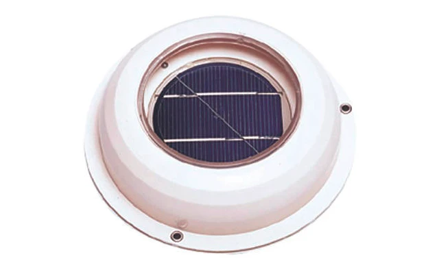 Lilie Solar Ventilator Weiß 3 Lilie Solar Ventilator Weiß