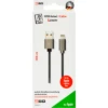 2Go Luxury Ladekabel Für Apple USB 8 Pin Grau 1 Meter