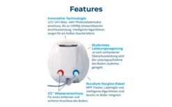 Fothermo Photovoltaischer Caravan Boiler 10 Liter -Reich || Truma || Dometic Verkaufsgeschäft 617303 4335371