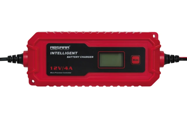 Absaar AB-4 Vollautomatisches Batterieladegerät 4 A 12 V 3 Absaar AB-4 Vollautomatisches Batterieladegerät 4 A 12 V