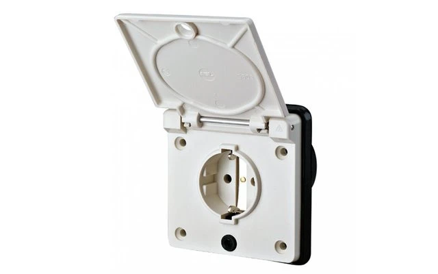 Haba Außensteckdose 230 V Weiß 4 Haba Außensteckdose 230 V Weiß – Bild 2