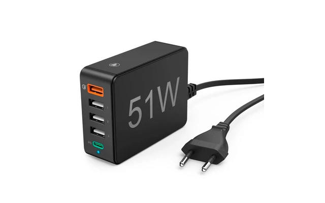 Hama Steckdosenleiste 3 Fach USB-C / USB-A Buchse 5 Hama Steckdosenleiste 3 Fach USB-C / USB-A Buchse – Bild 3