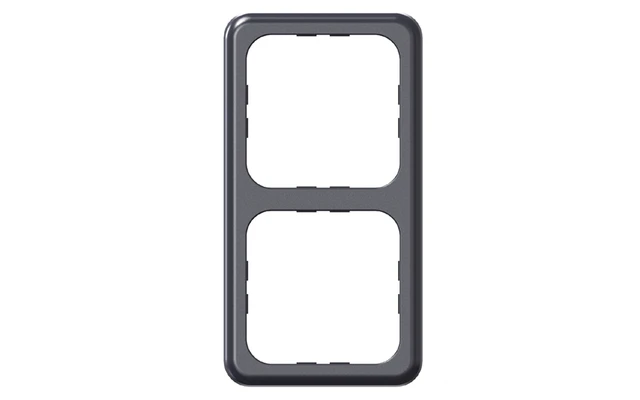 Inprojal System 10.000 Zweifachrahmen STANDARD Weiß 7 Inprojal System 10.000 Zweifachrahmen STANDARD Weiß – Bild 5