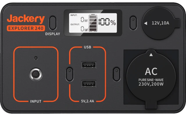 Jackery Powerstation Explorer 240, 240Wh 5 Jackery Powerstation Explorer 240, 240Wh – Bild 3