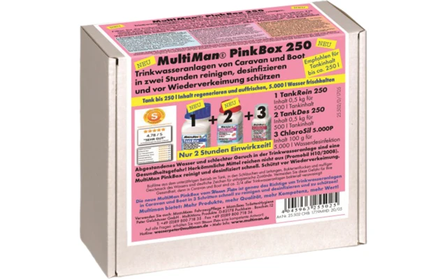 MultiMan MultiBox PinkBox 125 Trinkwasser Desinfizierung 4 MultiMan MultiBox PinkBox 125 Trinkwasser Desinfizierung – Bild 2