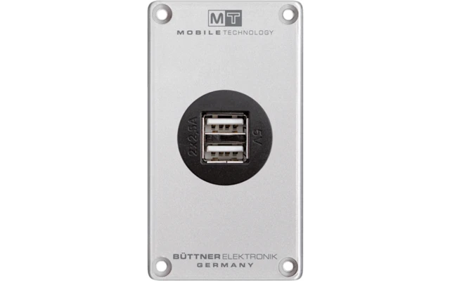 Büttner Elektronik MT USB Panel 2 Mit 2 USB Steckdosen 3 Büttner Elektronik MT USB Panel 2 Mit 2 USB Steckdosen