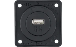 Berker Integro USB-Ladestecker 3 A 5 V Grau Glänzend