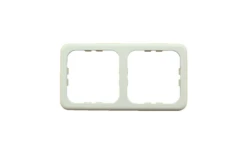 Inprojal System 10.000 Zweifachrahmen STANDARD Weiß