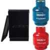 Gaslow Gasschließfach Für Eine Gasflasche 3,9 Kg Oder 4,5 Kg 430 X 280 X 290 Mm -Reich || Truma || Dometic Verkaufsgeschäft 653673 4600692