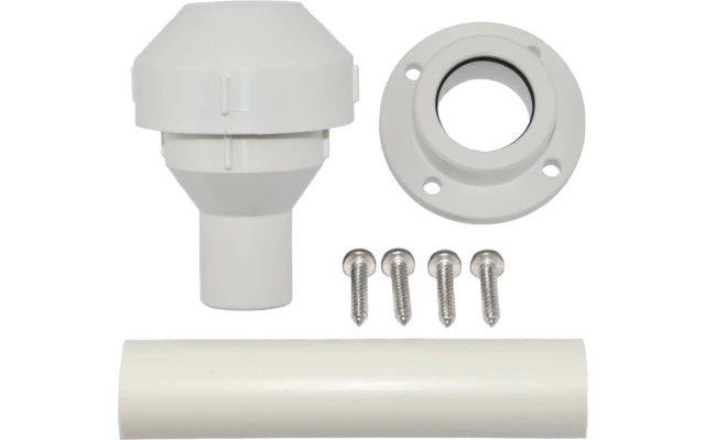 SOG Dachdurchführung Komplett Weiß 3 SOG Dachdurchführung Komplett Weiß