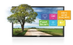 Alden PLA621-G30-S190BT Satelliten TV Set Bestehend Aus Planar Flachantenne Inklusive S.S.C. HD Steuermodul Und LED Smartwide TV 19 Zoll -Reich || Truma || Dometic Verkaufsgeschäft 667896 4570005