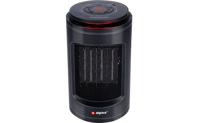 Alpina Elektroherd Mit Ventilator 230 V 1200 W Schwarz 3 Alpina Elektroherd Mit Ventilator 230 V 1200 W Schwarz