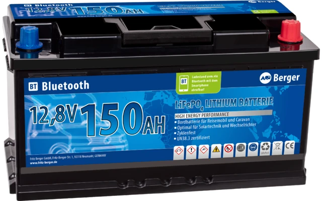 Berger 150Ah Lithium Akku Im 100Ah Gehäuse 3 Berger 150Ah Lithium Akku Im 100Ah Gehäuse