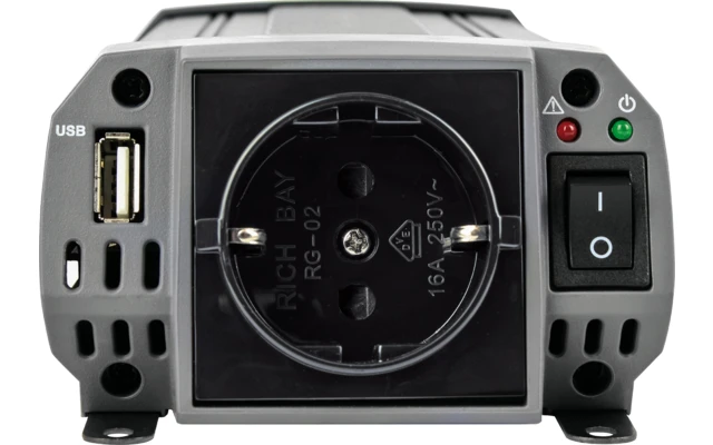 ProUser Wechselrichter Reine Sinuswelle Mit USB Lader 12 V Auf 230 V 20 A 200 W 3 ProUser Wechselrichter Reine Sinuswelle Mit USB Lader 12 V Auf 230 V 20 A 200 W