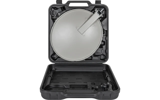 Berger Mobile Sat-Anlage Komplettset Single-LNB Im Campingkoffer 3 Berger Mobile Sat-Anlage Komplettset Single-LNB Im Campingkoffer