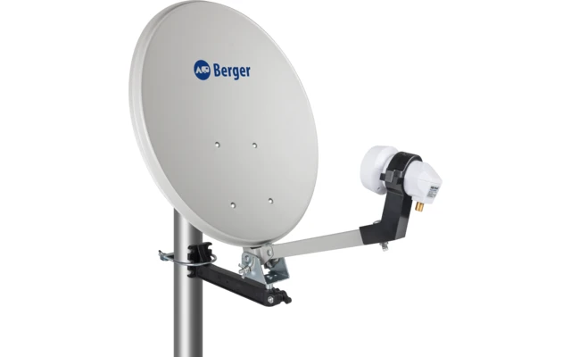 Berger Mobile Sat-Anlage Komplettset Single-LNB Im Campingkoffer 7 Berger Mobile Sat-Anlage Komplettset Single-LNB Im Campingkoffer – Bild 5