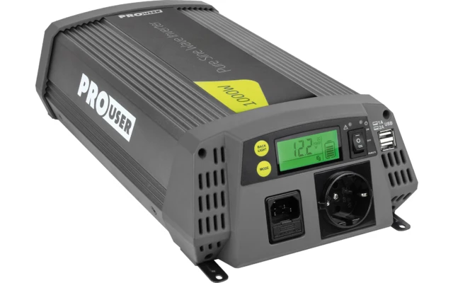 ProUser PSI1000TX Sinus Wechselrichter Mit Solar Laderegler 12 V Auf 230 V / 100 A / 1000 W 3 ProUser PSI1000TX Sinus Wechselrichter Mit Solar Laderegler 12 V Auf 230 V / 100 A / 1000 W