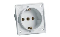 Schutzkontakt-Einbausteckdose Weiß 6 Schutzkontakt-Einbausteckdose Weiß -Reich || Truma || Dometic Verkaufsgeschäft 7080 94332 2