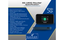 Falcon EVO 5G LTE Dachantenne Mit Mobilem 1800 Mbit/s 5G Cat 20 Router 15 Falcon EVO 5G LTE Dachantenne Mit Mobilem 1800 Mbit/s 5G Cat 20 Router -Reich || Truma || Dometic Verkaufsgeschäft 713378 4812560