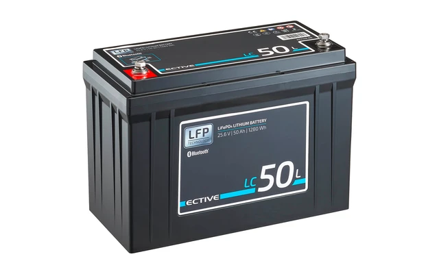 ECTIVE LC 50L BT LiFePO4 Lithium Versorgungsbatterie Mit Bluetoothmodul 24 V 50 Ah 3 ECTIVE LC 50L BT LiFePO4 Lithium Versorgungsbatterie Mit Bluetoothmodul 24 V 50 Ah
