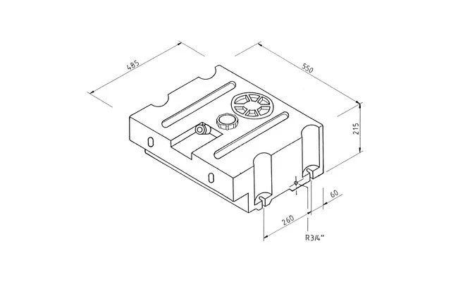 Wassertank 45 Liter 55 X 48,5 X 21,5 Cm 3 Wassertank 45 Liter 55 X 48,5 X 21,5 Cm