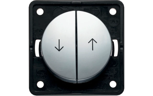 Berker Integro Jalousie-Wippentaster Chrom Glänzend 4 Berker Integro Jalousie-Wippentaster Chrom Glänzend – Bild 2